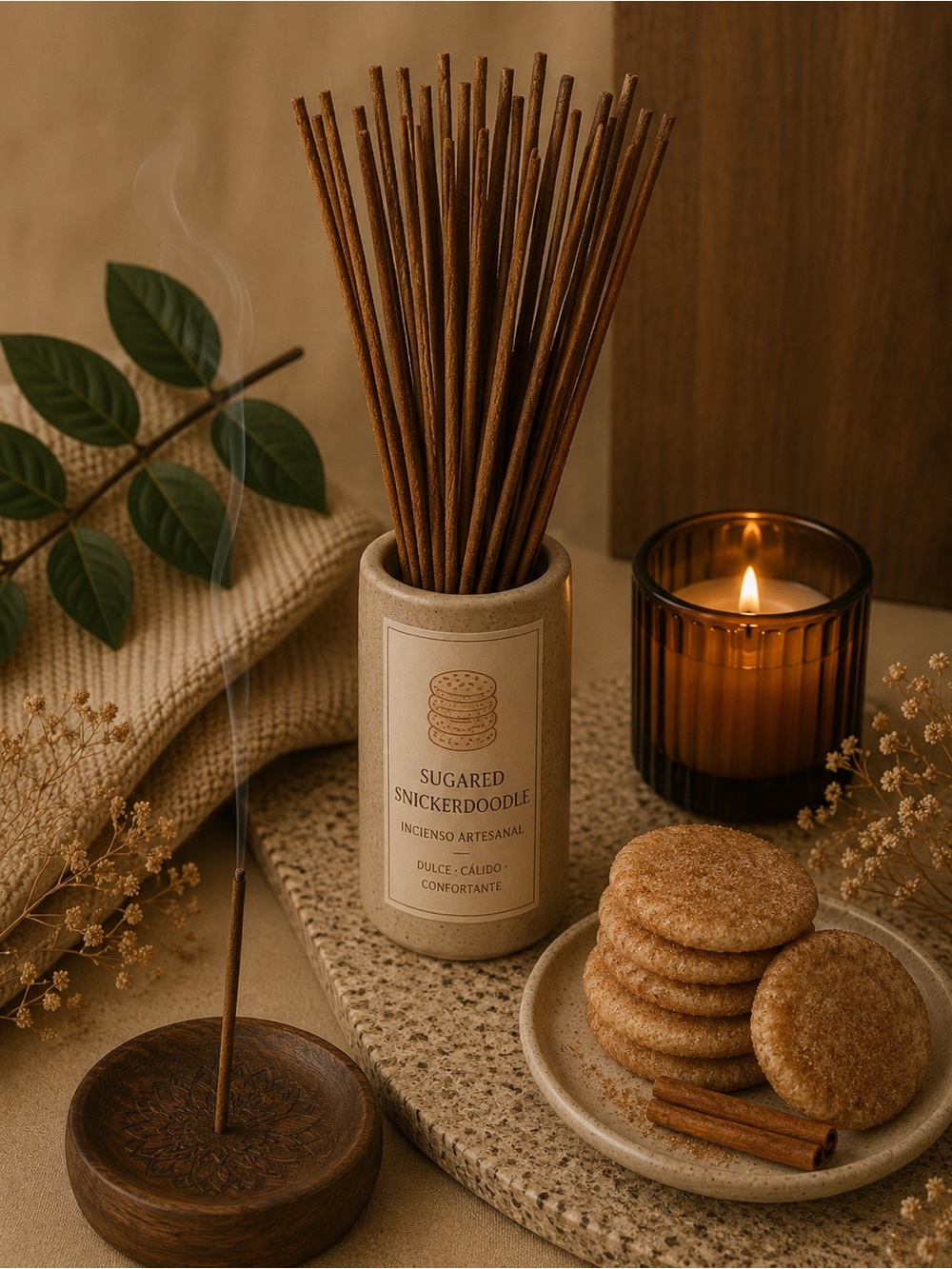 🍪✨ Sugared Snickerdoodle Incense Sticks ✨🍪